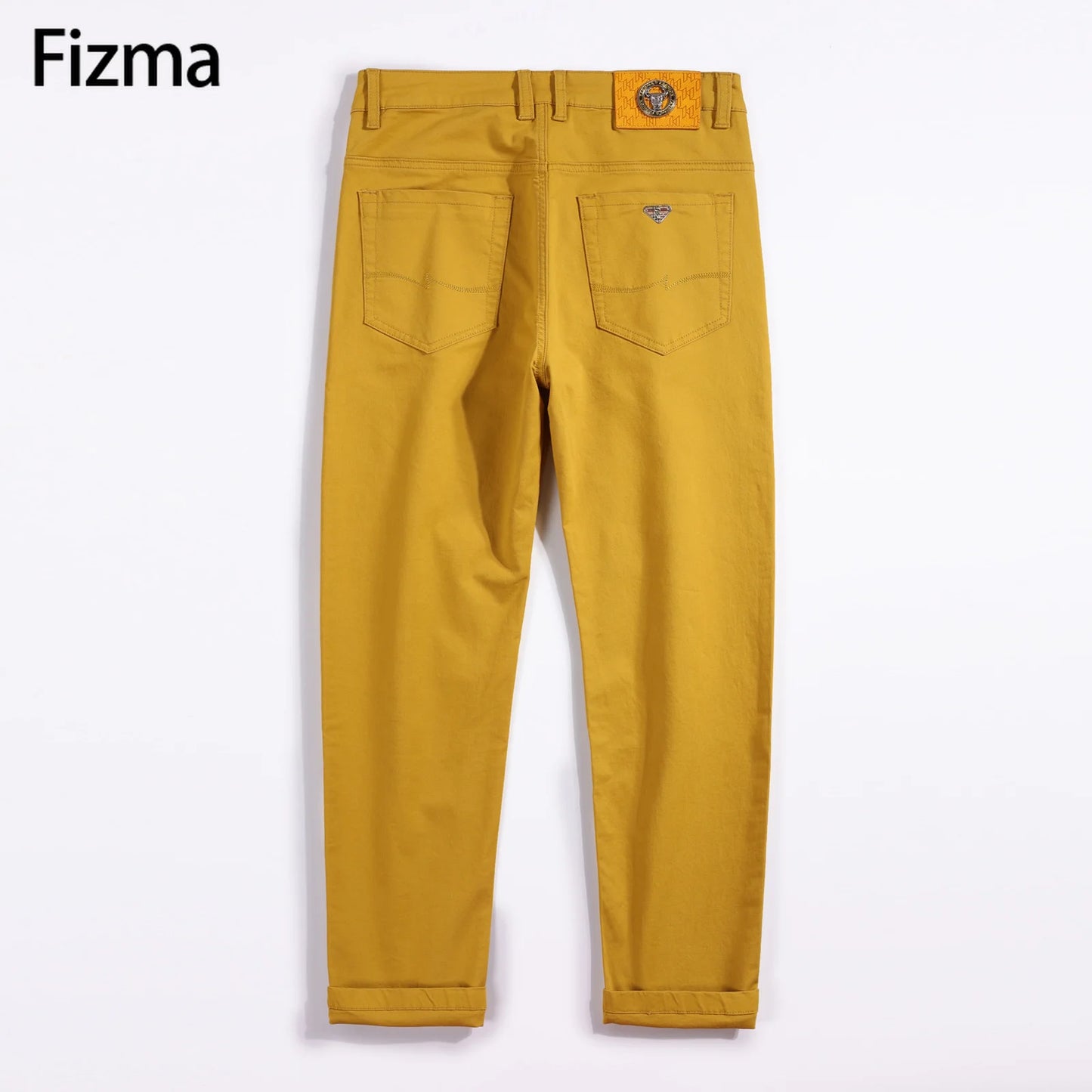 Summer Classic Solid Color Loose Straight Men's Baggy Pants