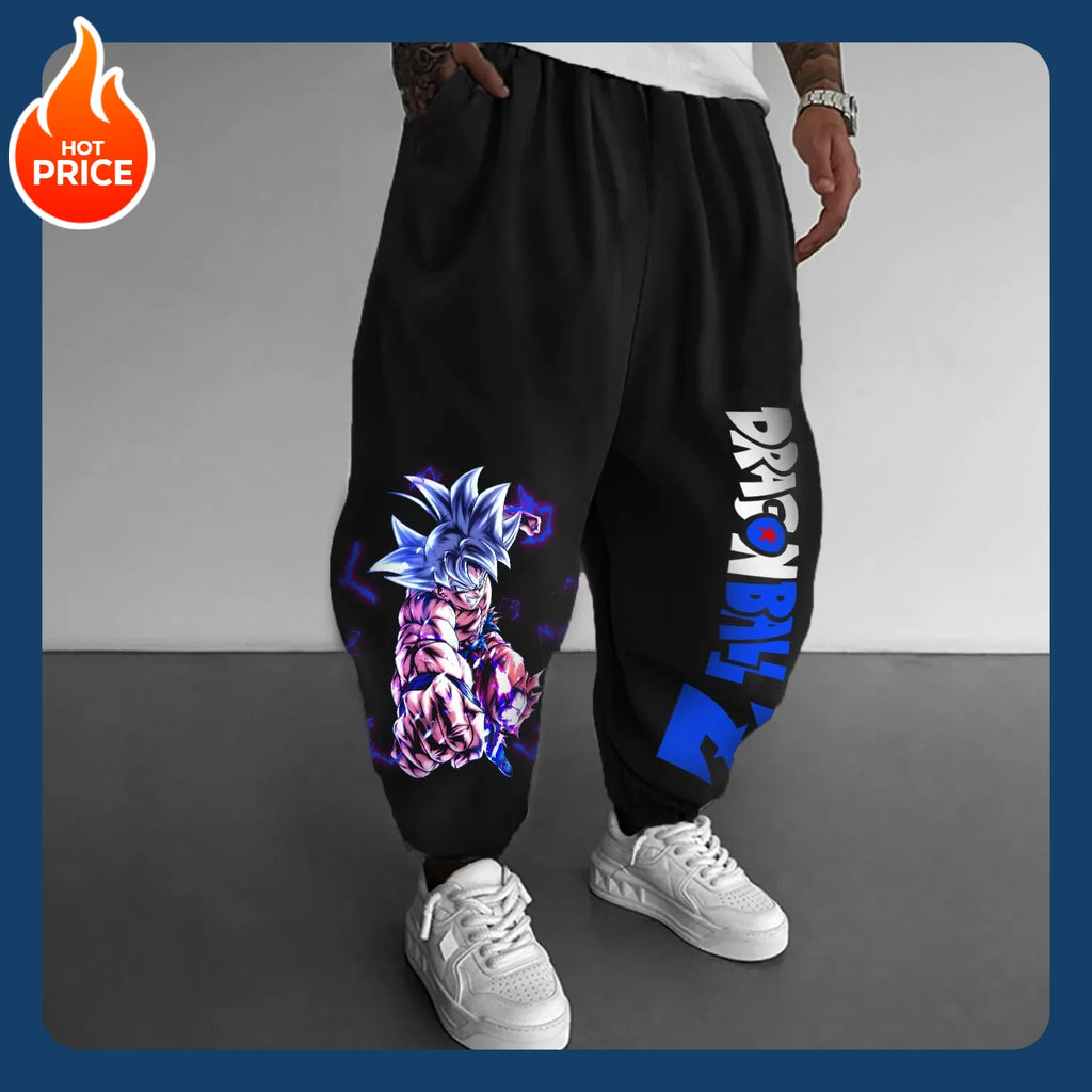Dragon Ball GOKU Gohan Majin Buu Peripheral Loose Trousers Cotton Sports Leggings