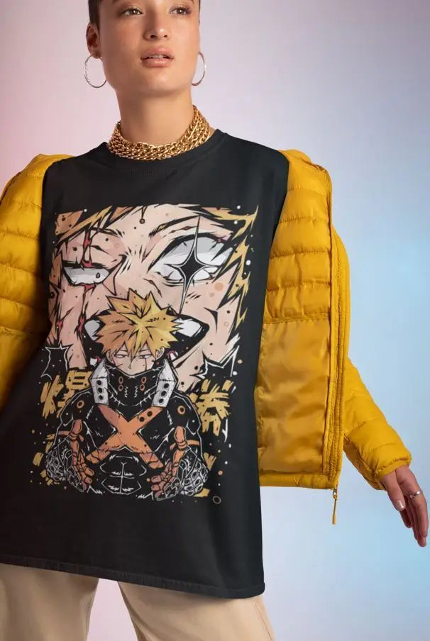 Boku No Hero Bakugou Kacchan  Anime Unisex Shirt