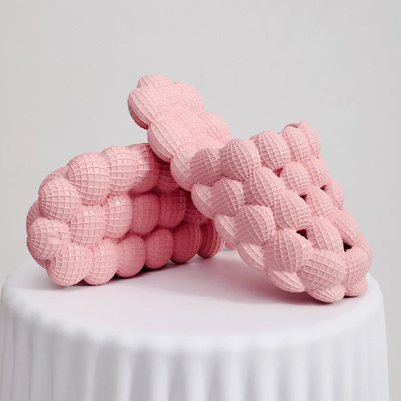 Man Soft Bubble EVA Cool Sole Slippers Designer Indoor Peanut Slippers