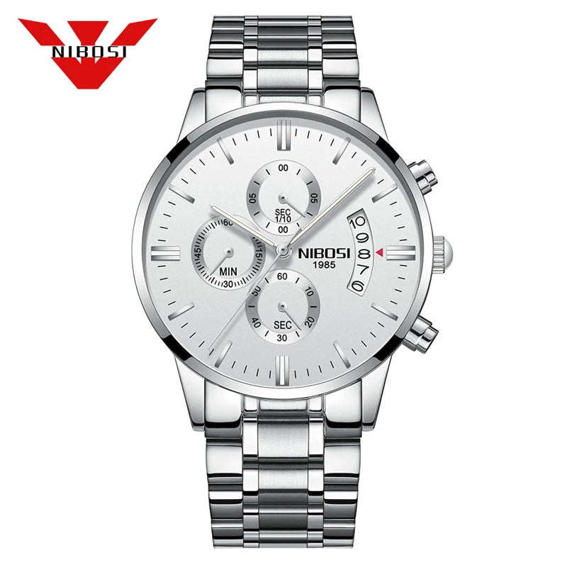 Men's Luxury Famous Dress Watch Casual Military Quartz Wristwatches