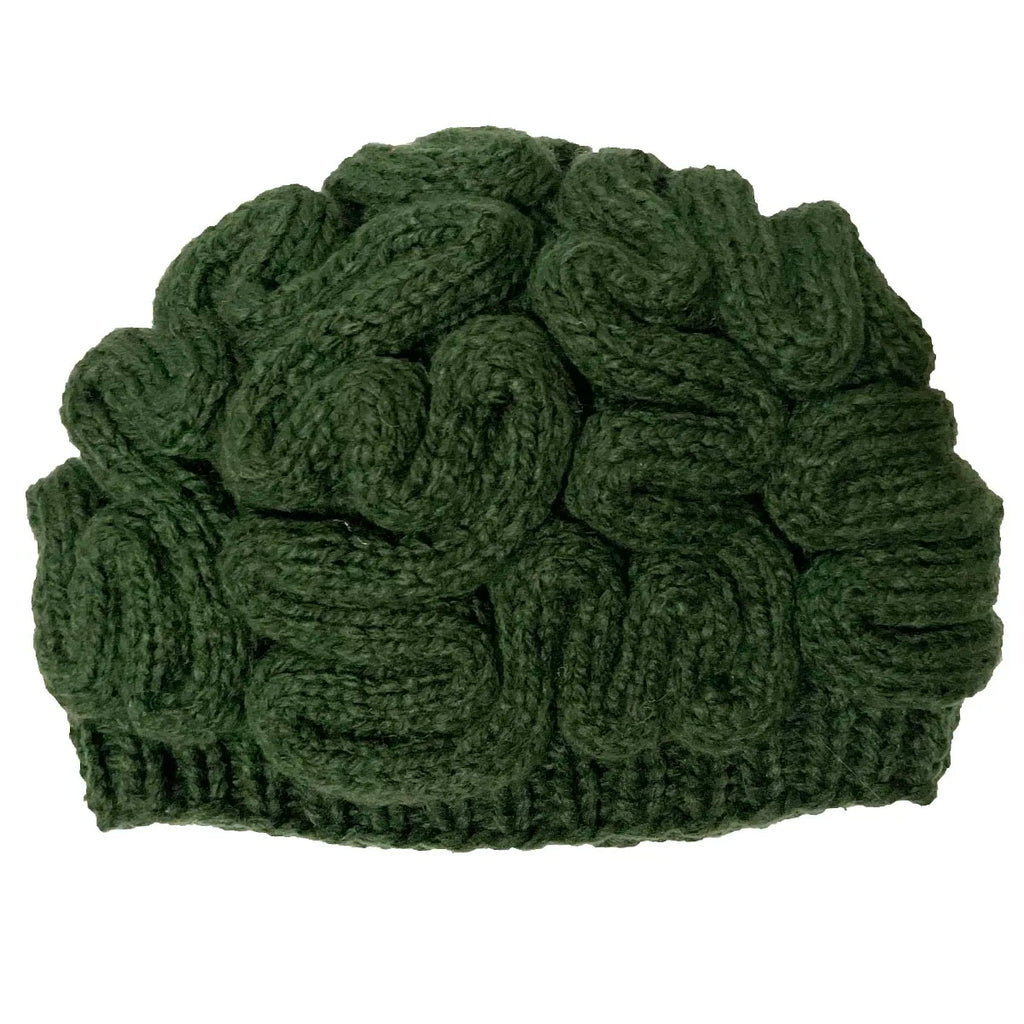 Funny Winter Horrible Brain Wool Handmade Unisex Beanie Caps