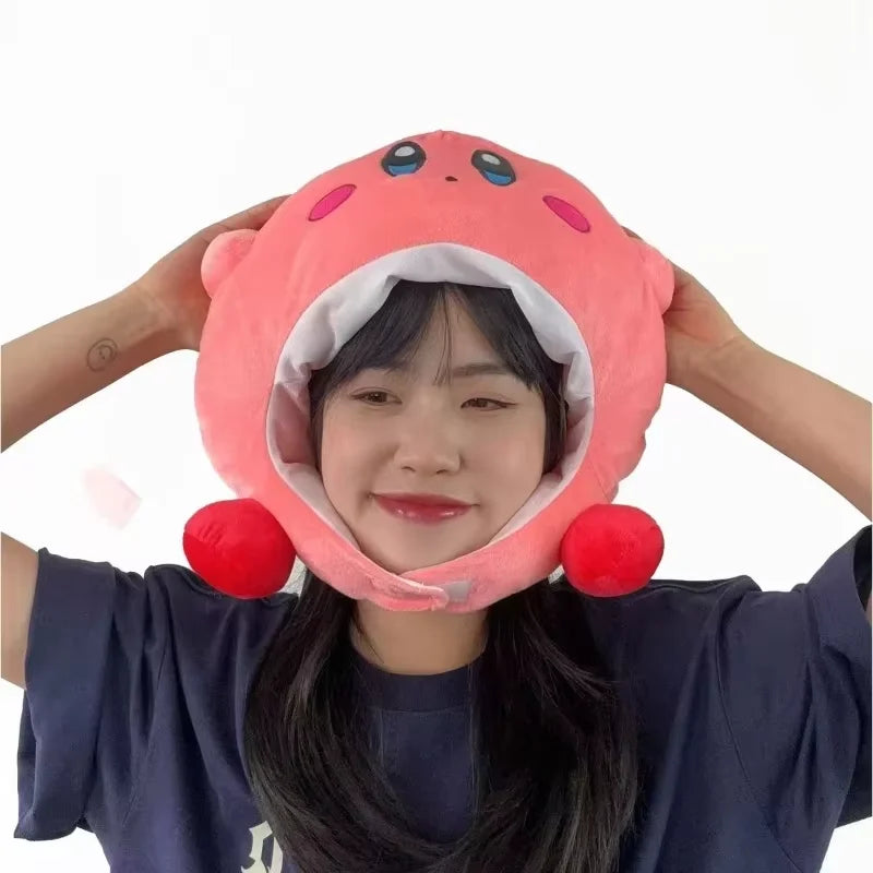 Cute Plush Cartoon Ski Windbreak Hats Keep Warm Outdoors Caps