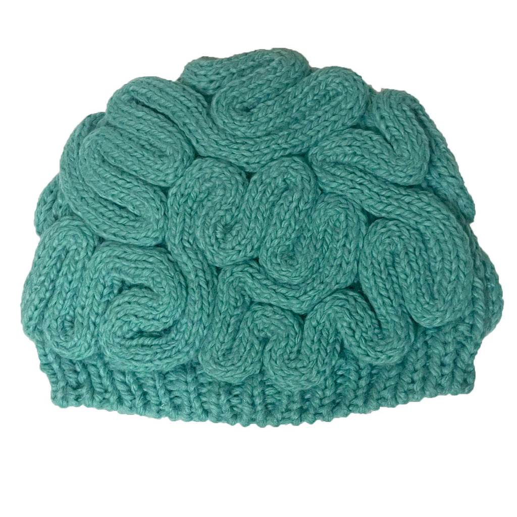 Funny Winter Horrible Brain Wool Handmade Unisex Beanie Caps