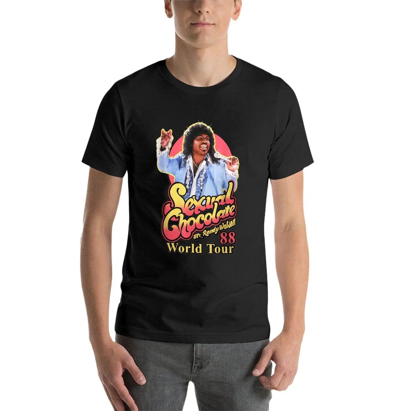 Randy Watson sexual Chocolate, Coming 2 America plus size men's graphic t-shirt