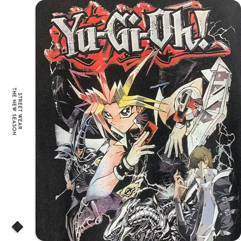 Yu Gi Oh T Shirt Oversized Manga Tops Tees