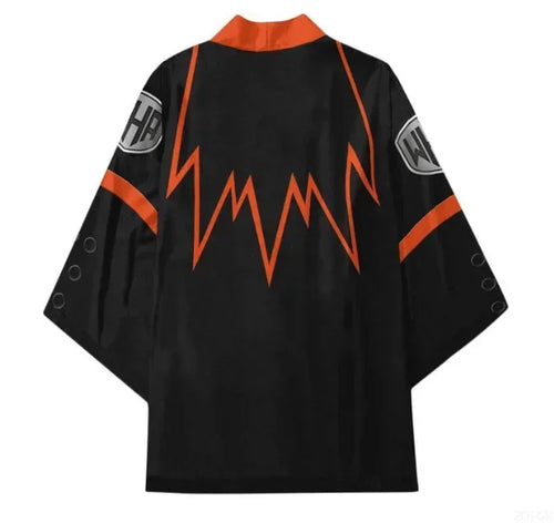 3D Print My Hero Academia anime Robe Kimono Cape Loose Half Sleeve Cardigan