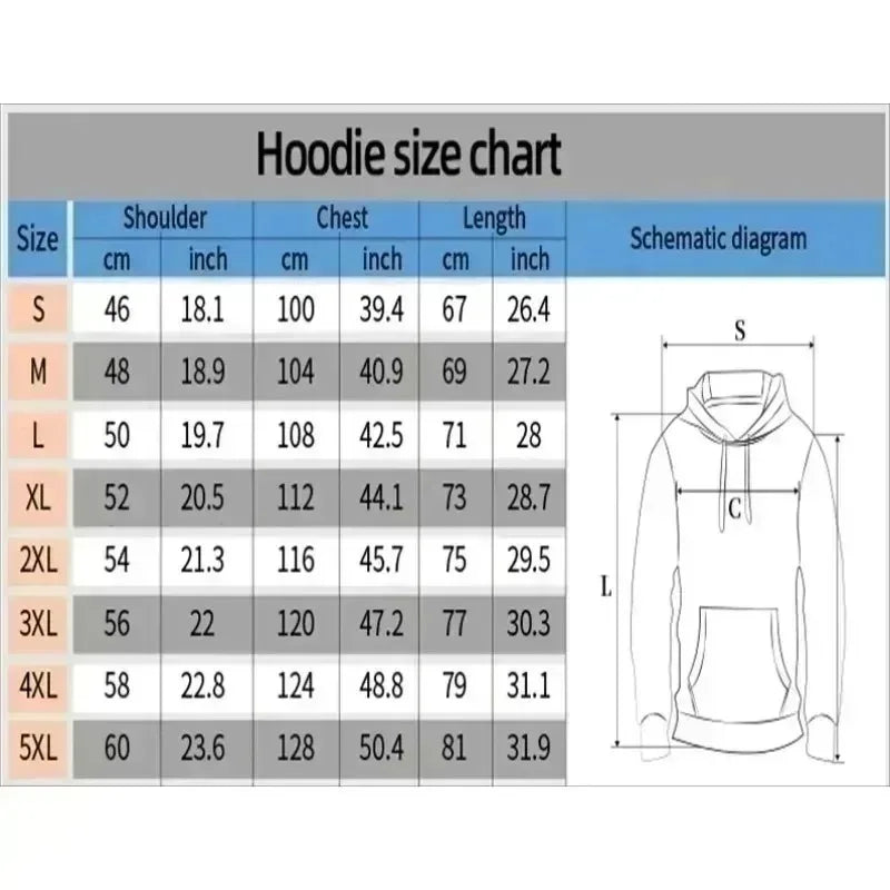 Pokémon Men's Loose Street Animation Printing Casual Cool Hooded Sweater