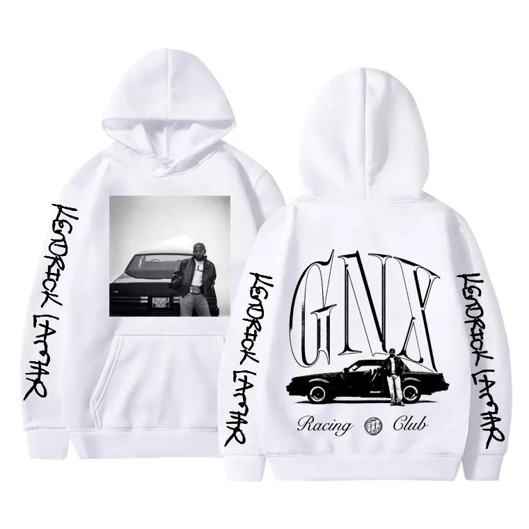 Kendrick Lamar Double Sided Print GNX Cotton Sweatshirt Oversized Hoodies Unisex Streetwear