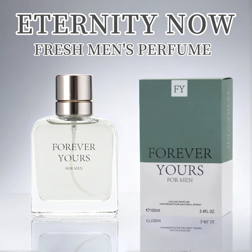 FOREVER YOURS Men's EDP 3.4 Ounce Fragrance Long Lasting Perfume for Men