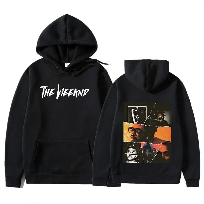 The Weeknd Print Hoodies Men Casual Sweatshirts Oversized Pullovers