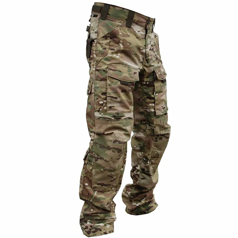 Tactical Pants Men's Multi-pocket Camouflage Trousers Outdoor Cargo Pants