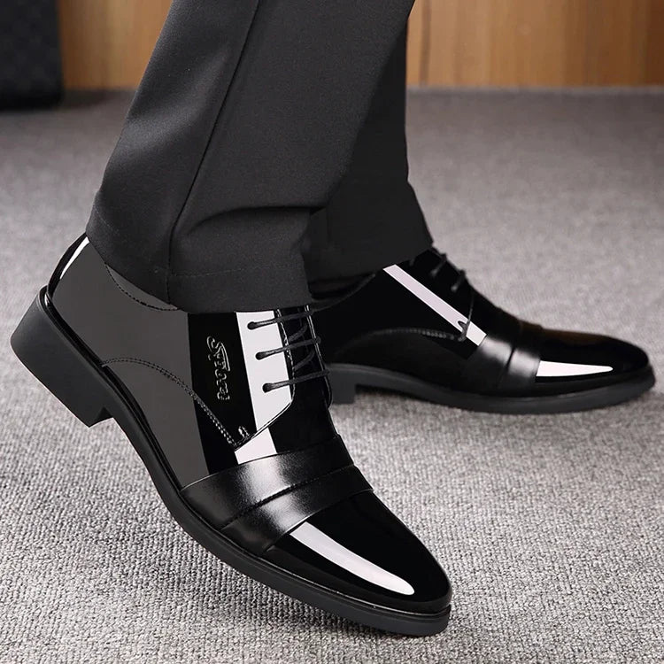 Men's Formal Social Shoe Pointed Toe Style Office Footwear