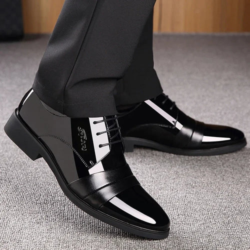 Men's Formal Social Shoe Pointed Toe Style Office Footwear