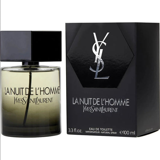 La Nuit De L'Homme Yves Saint Laurent for men Eau De Toilette Spray100ml