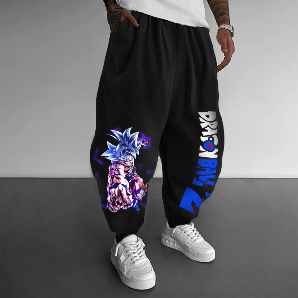 Dragon Ball GOKU Gohan Majin Buu Peripheral Loose Trousers Cotton Sports Leggings