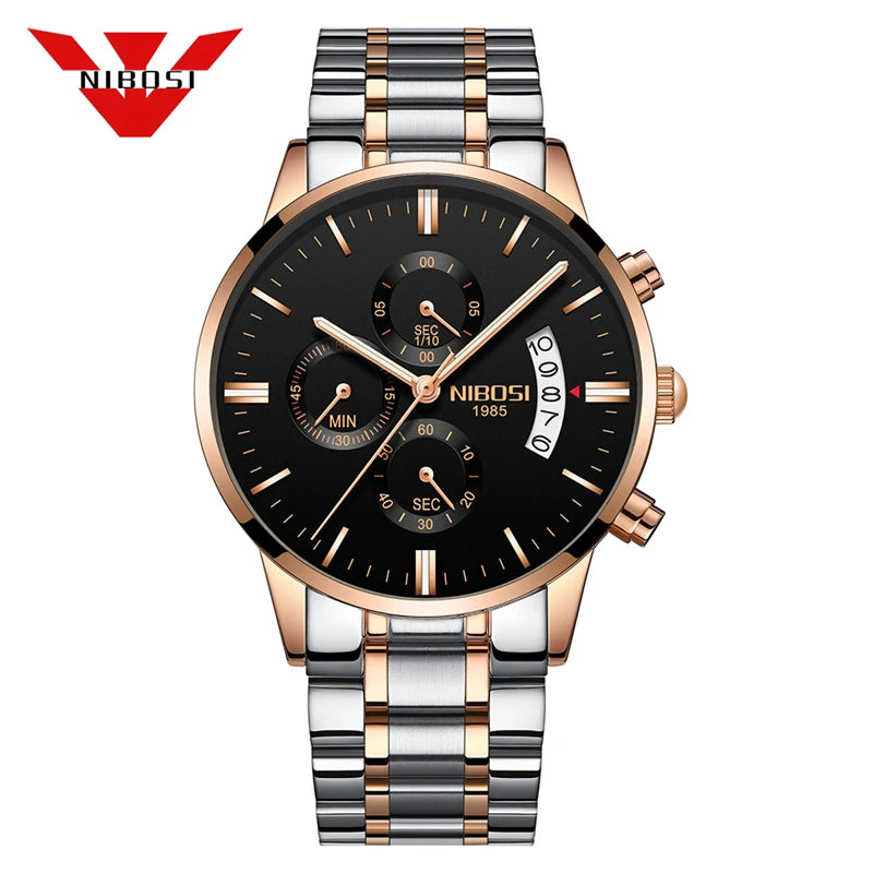 Men's Luxury Famous Dress Watch Casual Military Quartz Wristwatches