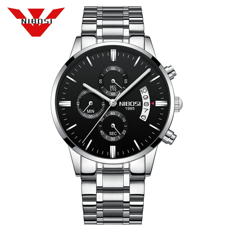 Men's Luxury Famous Dress Watch Casual Military Quartz Wristwatches