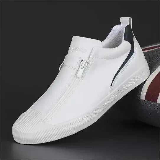 Men's Trendy Sneakers Leather Soft Sole Shoes Size 38-44