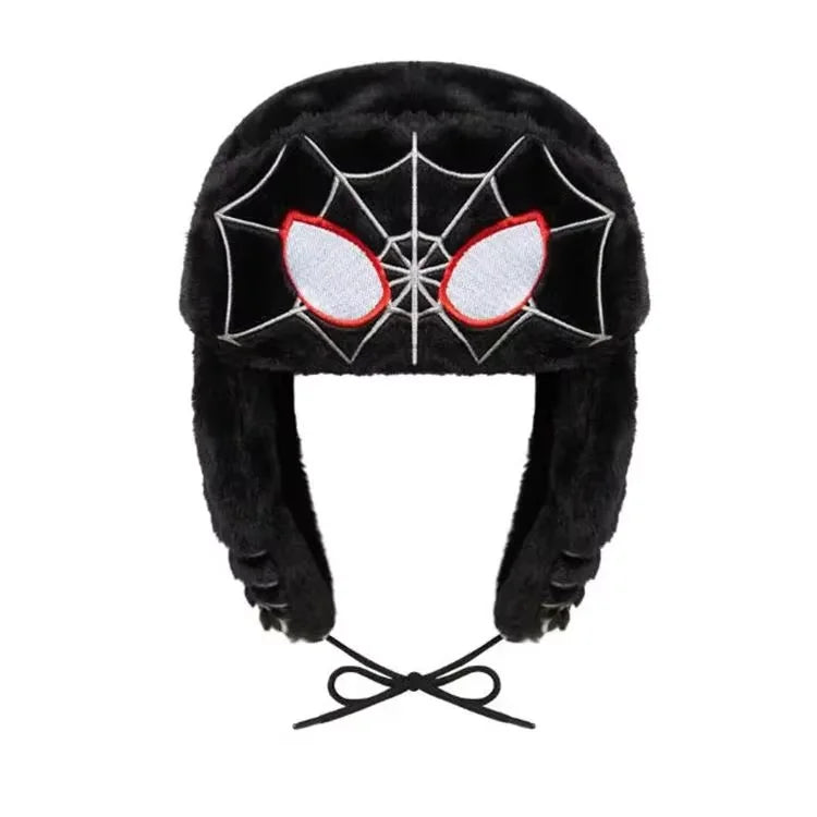 Cute Plush Cartoon Ski Windbreak Hats Keep Warm Outdoors Caps