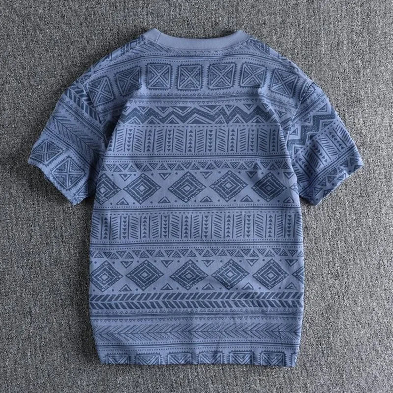 Baggy Man Tee Shirts Drawings for Men Graphic Print