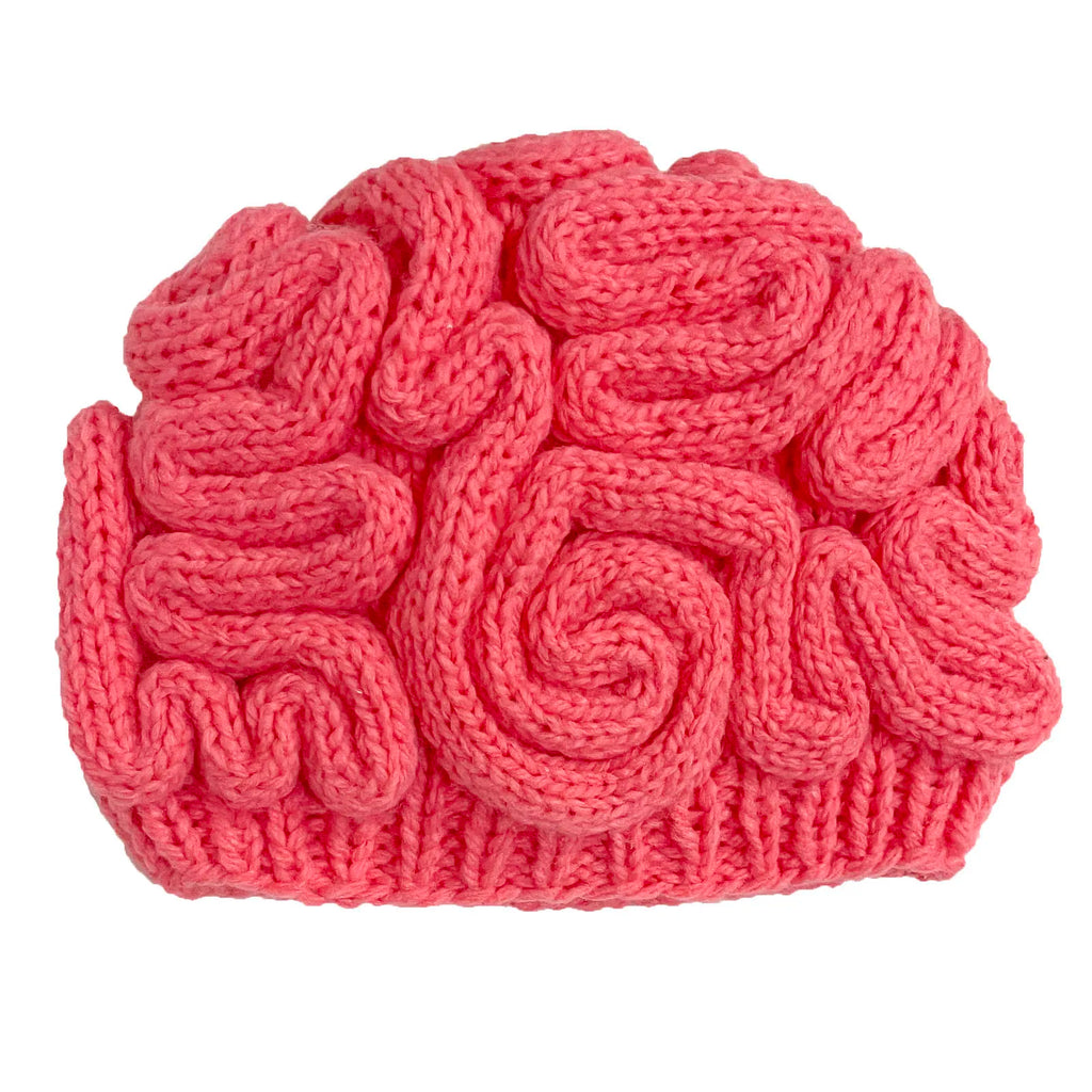 Funny Winter Horrible Brain Wool Handmade Unisex Beanie Caps