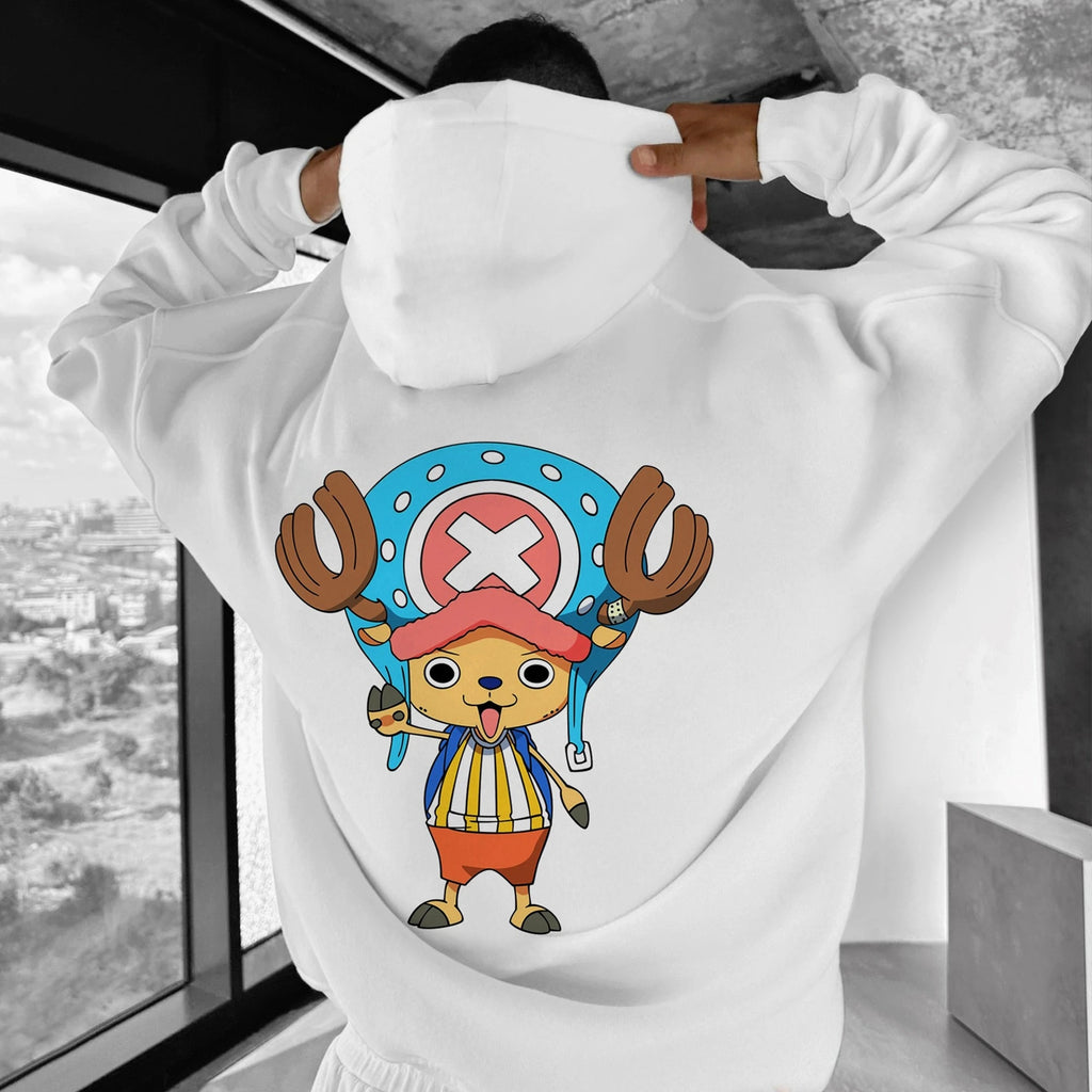 ONE PIECE Luffy Chopper Zoro Hoodie Loose Unisex Hot-blooded Animation Sweater