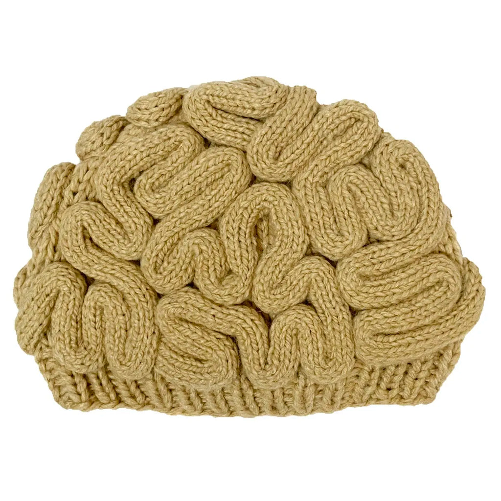 Funny Winter Horrible Brain Wool Handmade Unisex Beanie Caps