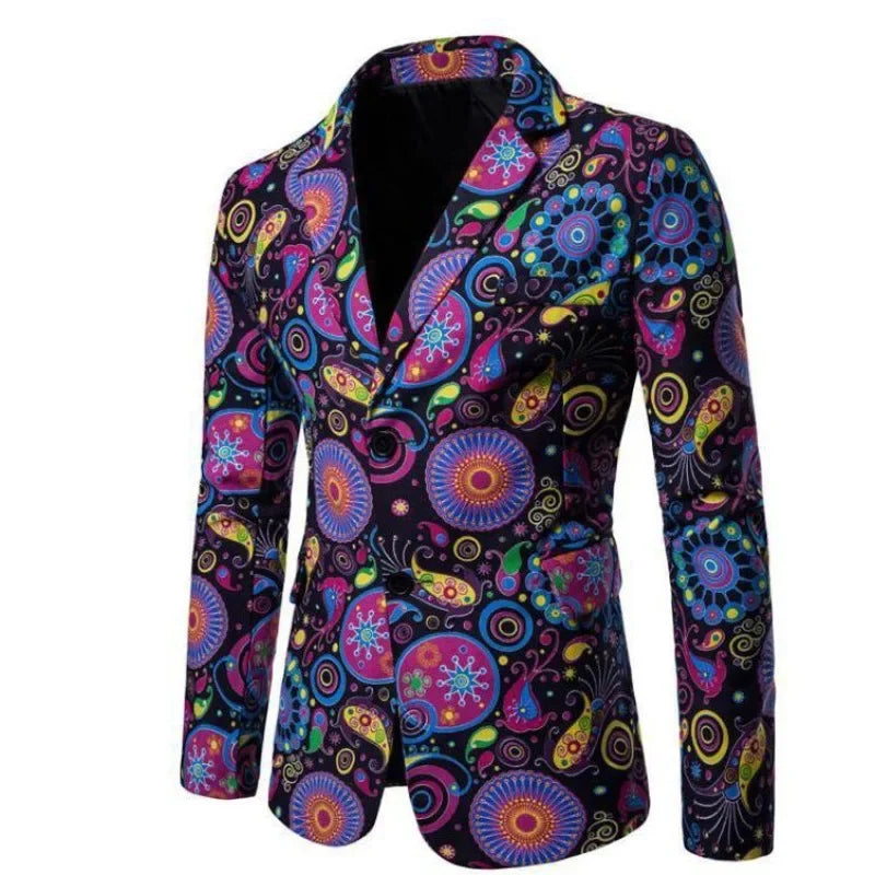 Coats Blazers Oversize Plus Big Size Short Jacket for Men Party Cropped Menswear