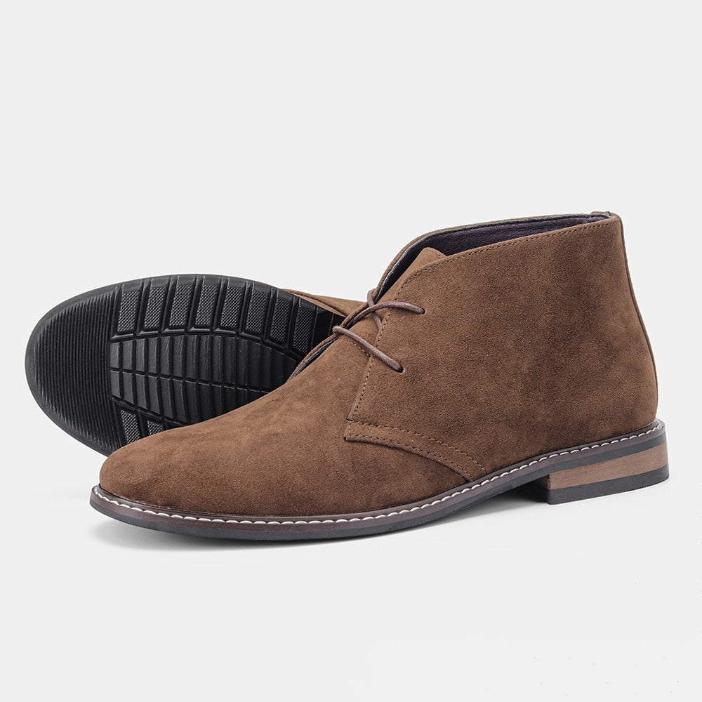 Men's Desert Leather Ankle Boots