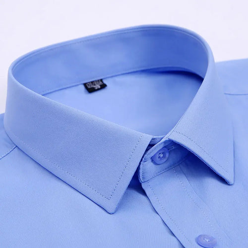 Men's Striped long-sleeved Anti-wrinkle Comfortable Breathable Slim Fit Shirt