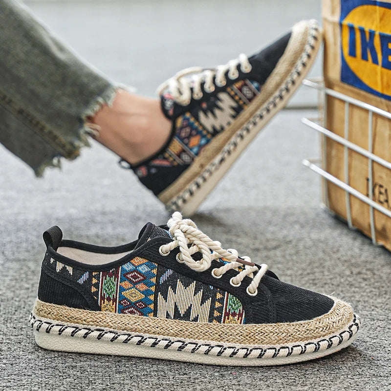 Fisherman's shoes canvas shoes