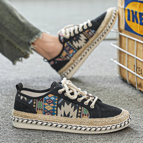 Fisherman's shoes canvas shoes