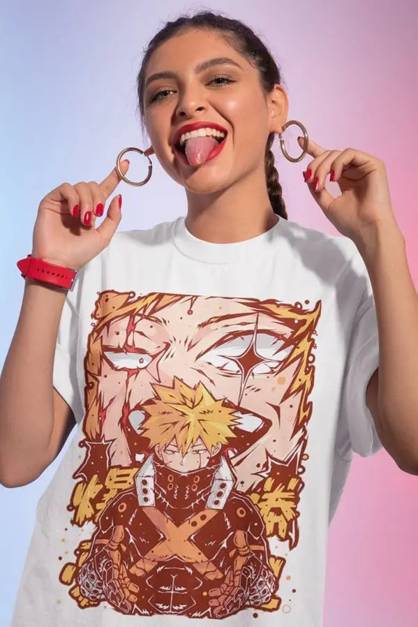 Boku No Hero Bakugou Kacchan  Anime Unisex Shirt