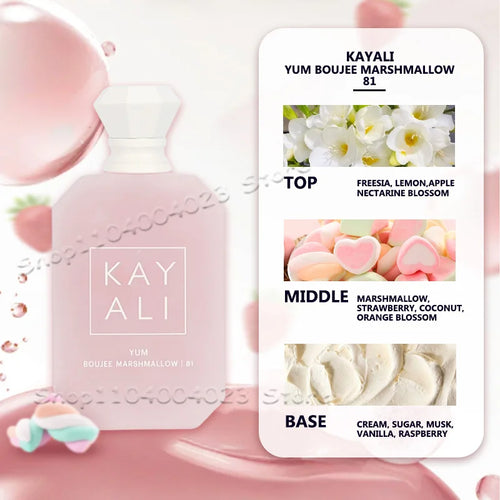 100ML KAYALI 81Yum Boujee Marshmallow Eau de Parfum Unisex Original Arabic Brand Perfumes