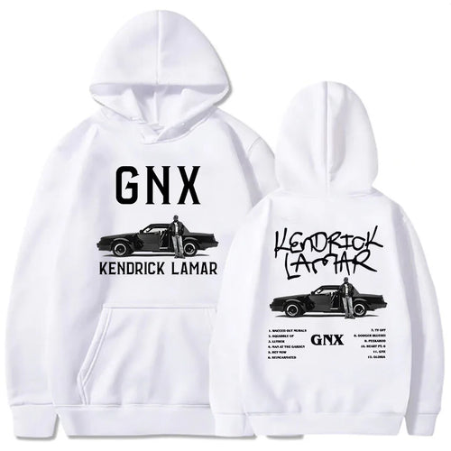 GNX Album Print Hoodies Kendrick Lamar Sweatshirts Men's Streetwear Long Sleeve Pullovers