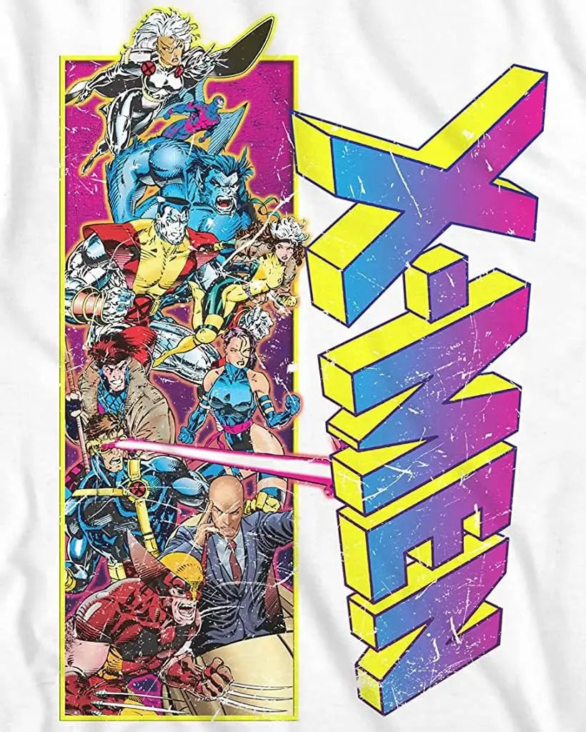 Marvel Graphic Tees X-Men T Shirt 90's  Shirts for Men