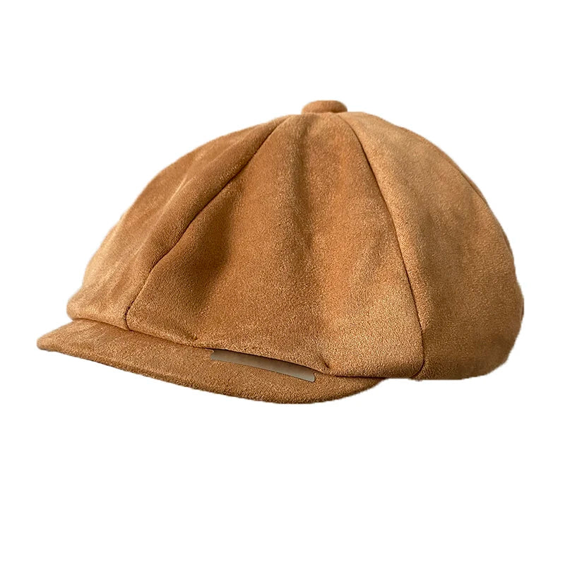 Vintage Men's Newsboy Cap With Blades Peaky Men Classic Woolen Hat