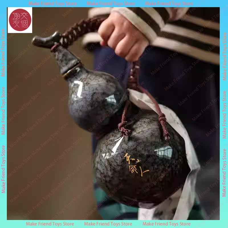 700ml Wukong Ceramic bottle Destiny Of Heaven Net Bag Wine Gourd Set Diagonally Across Kettle