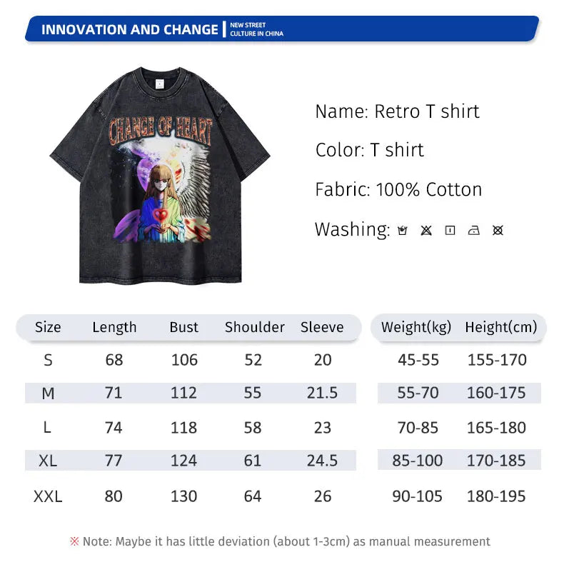 Yu Gi Oh T Shirt Oversized Manga Tops Tees