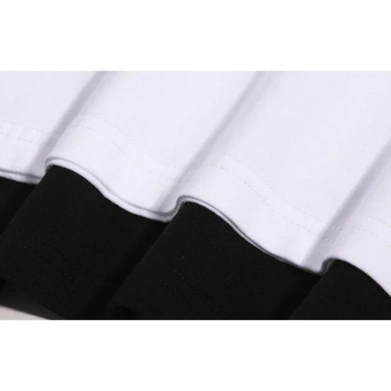 Pokémon Snorlax Printed T-shirt Unisex Harajuku Loose Short-sleeved Top