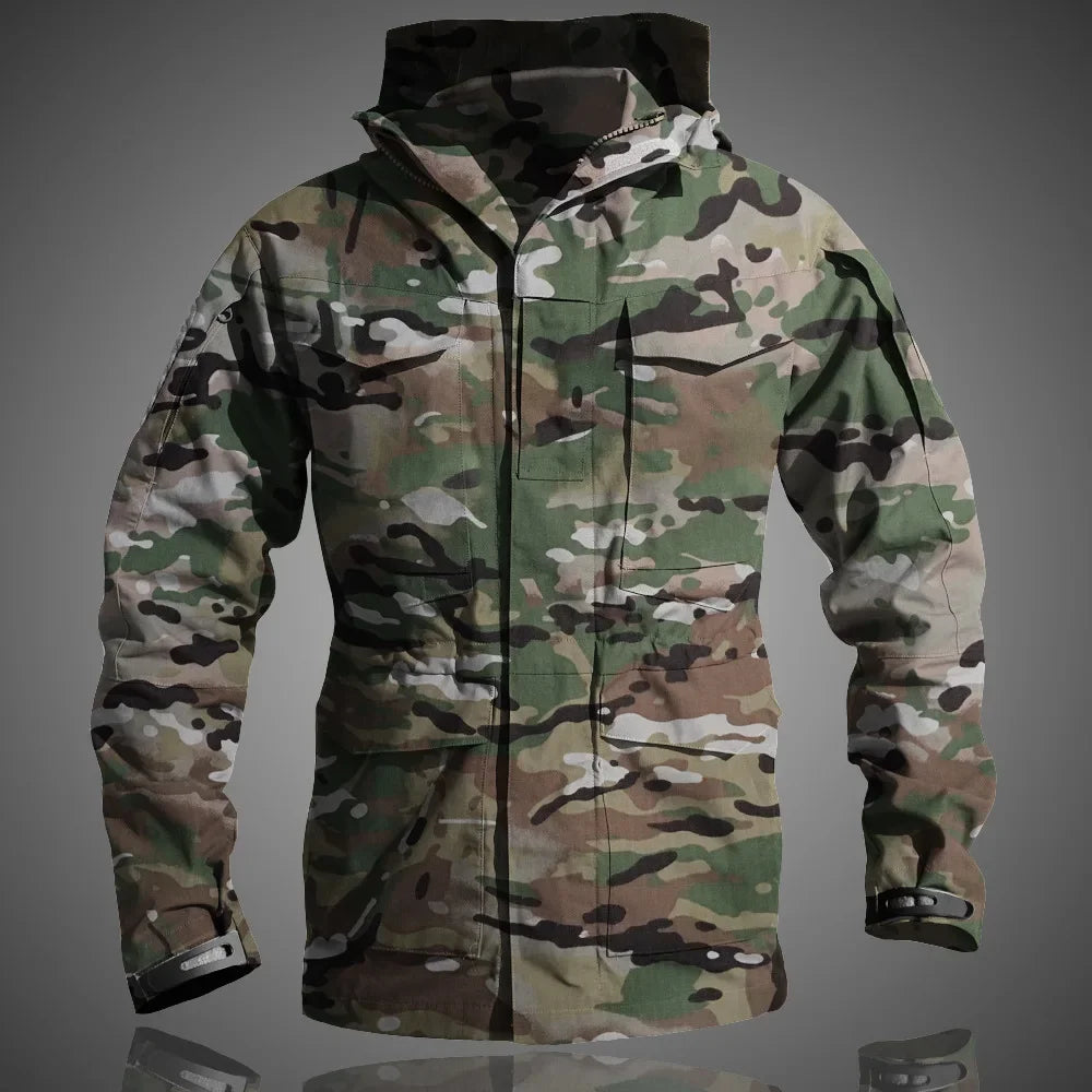 Casual Tactical Windbreaker Men Flight Pilot Military Style Field Jacket