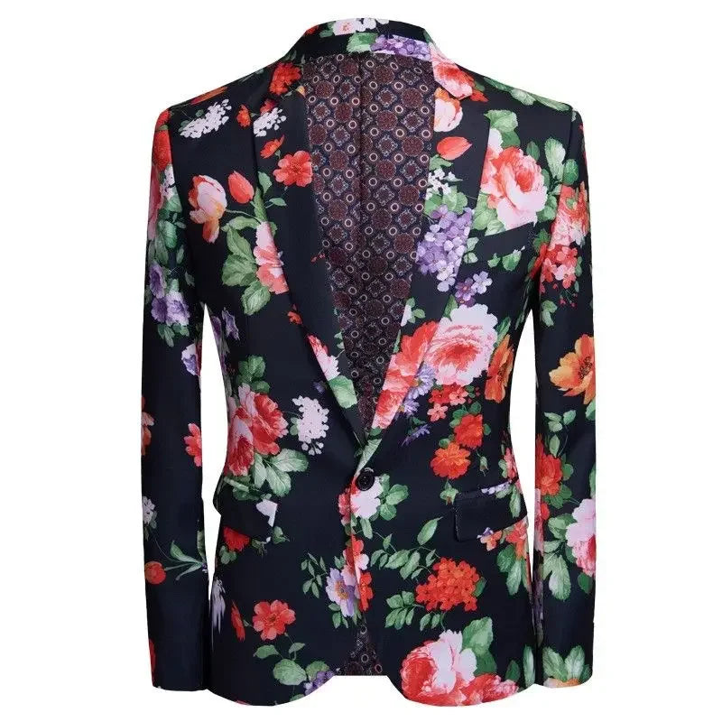 Coats Blazers Oversize Plus Big Size Short Jacket for Men Party Cropped Menswear