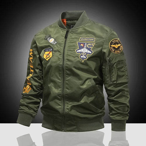 MA-1 American pilot Men's thickened Trendy coat Men's military jacket