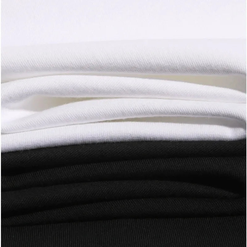 Pokémon Eevee Printed T-shirt Cotton Men's Loose Harajuku Short Sleeve Top