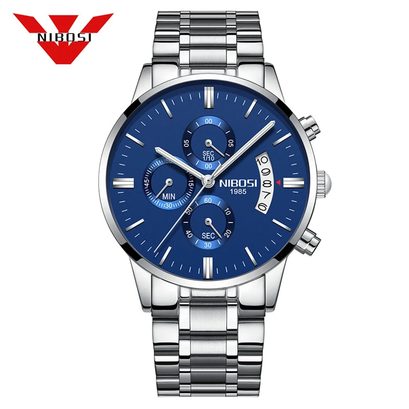 Men's Luxury Famous Dress Watch Casual Military Quartz Wristwatches