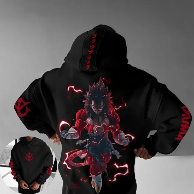 Dragon Ball Z Animation Sweater Men's Printed Trendy Jacket