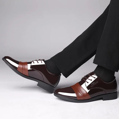 Men's Formal Social Shoe Pointed Toe Style Office Footwear