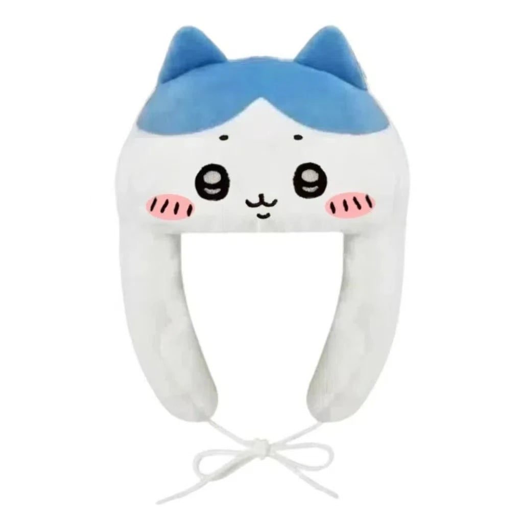 Cute Plush Cartoon Ski Windbreak Hats Keep Warm Outdoors Caps