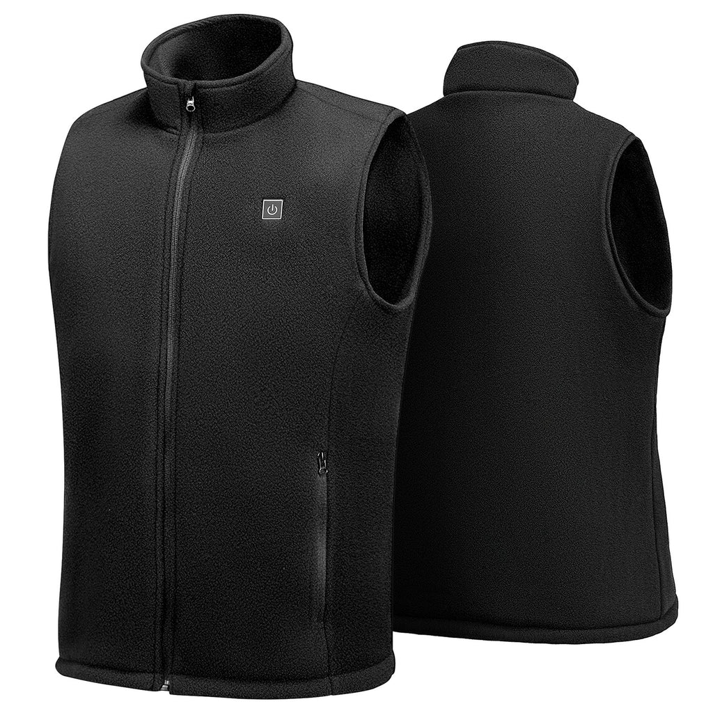Heated Vest, Men Electric Heating Vest With 16000 MAh Battery Pack, 6 Heating Zones Lightweight Rechargeable Winter-Vest With 3 Levels, For Outdoor Hiking Camping Fishing Skiing, Size M